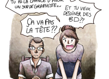 Trouve-toi un vrai travail Sebi Comis Sebi Comics Thomas Cyrix Comic Webcomic français Bande dessiné BD Passion Réalité